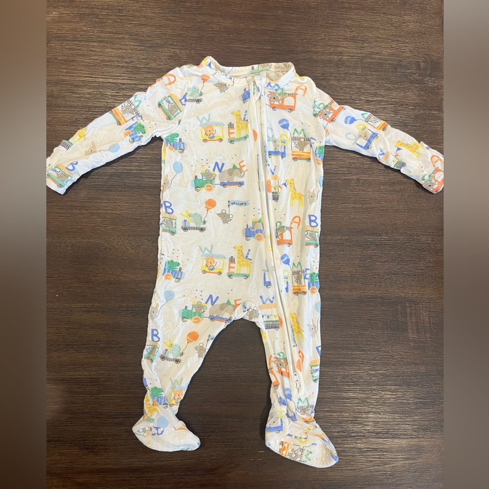 Angel Dear Animal ABCs Baby Onesie | Size 3-6M